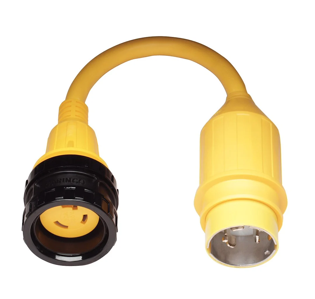 Marinco Pigtail Adapter With A 30A 125V Loc – Marine Boat Replacement Part
