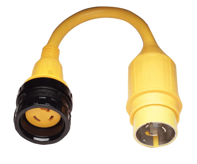 Marinco Pigtail Adapter With A 50A 125V Loc – Marine Boat Replacement Part