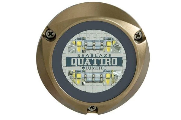 Lumitec Seablaze Quattro Underwater Blu/Wht – Marine Boat Replacement Part