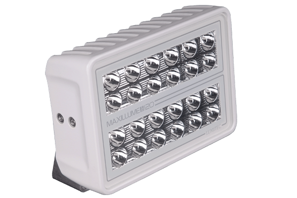 Lumitec Flood Light Maxillume H120 Wht. Wht – Marine Boat Replacement Part