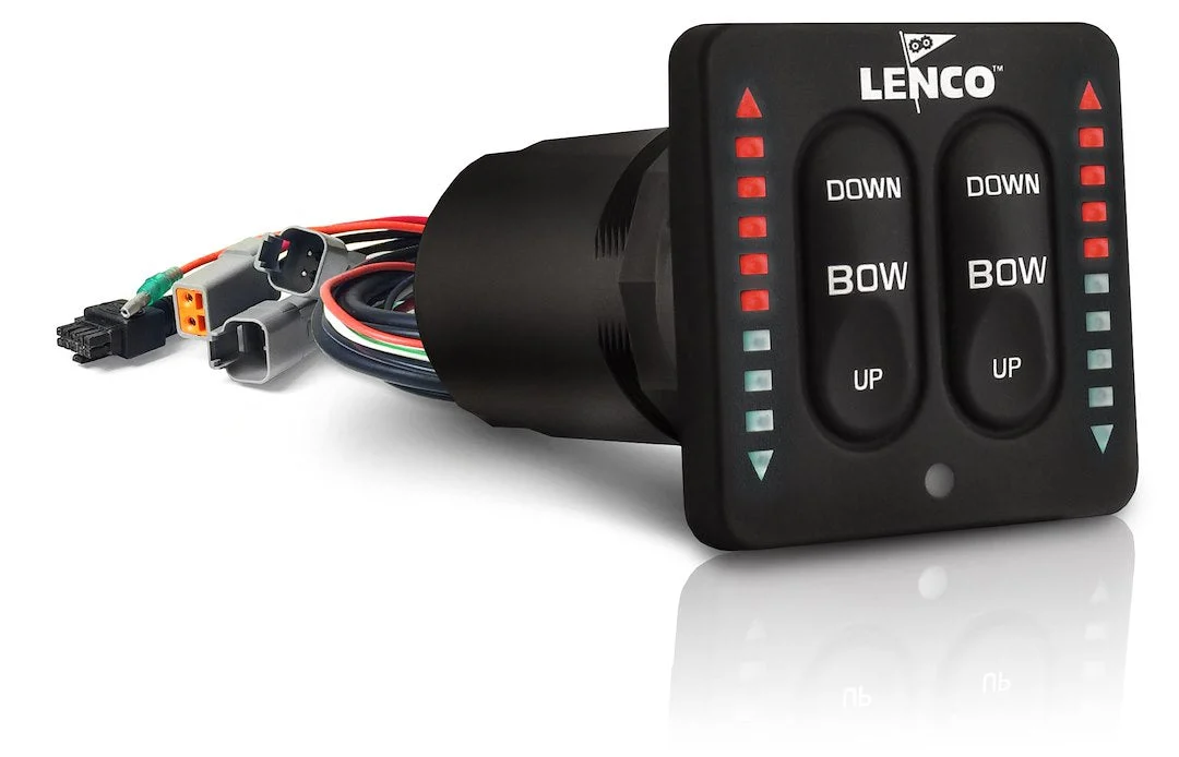 Lenco LED Indicator Switch W/ Pigtailsngl – Marine Boat Replacement Part
