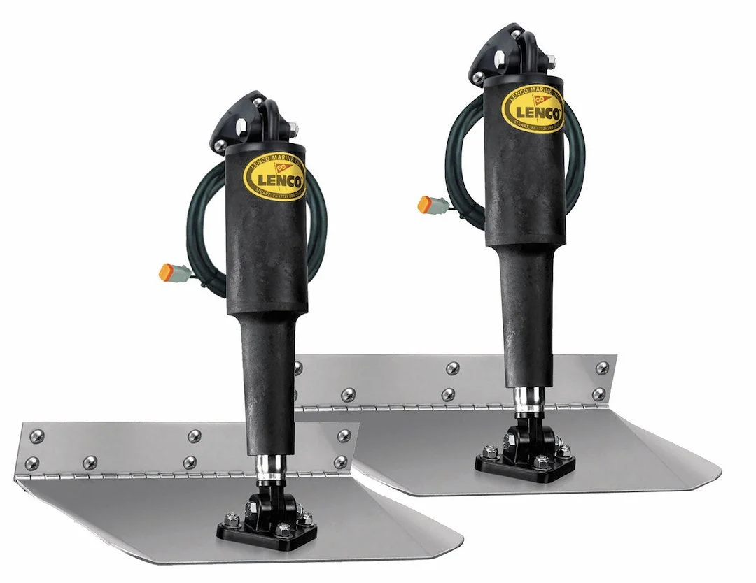 Lenco Trim Tab Kit12'X 12'12Vstd Mount – Marine Boat Replacement Part