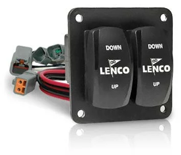 Lenco Trim Tab Switch Kitdouble Rocker – Marine Boat Replacement Part