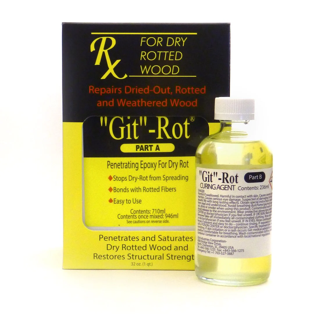 Life Indust. Git-Rot 32 Fl.Oz. Kit – Marine Boat Replacement Part
