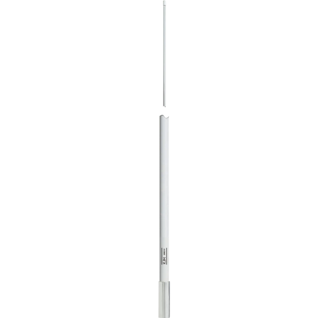 Kjm VHF Ant 6Db 8' White Hardwired Cble – Marine Electrical Replacement Part