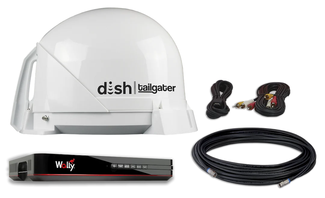 King Dish Tailgator Bundle W/Wally – Marine Boat Replacement Part
