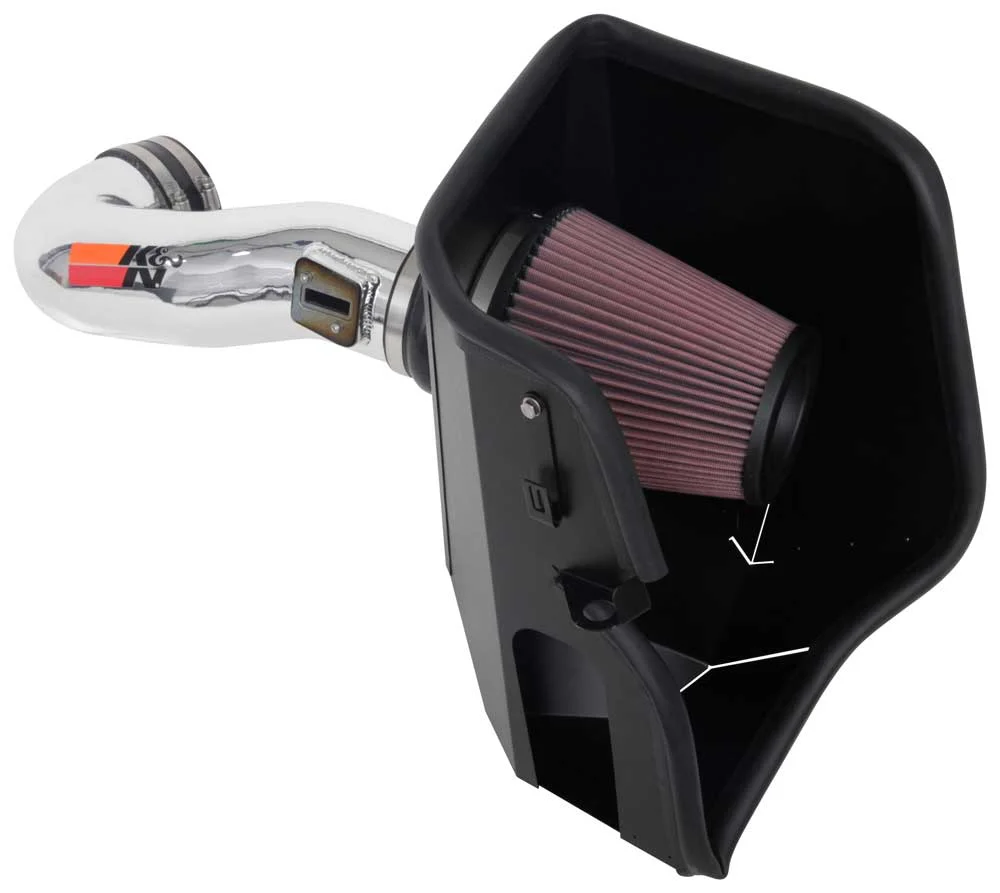 K&N Filter Perf. Intake Kit; Chevrolet Silvera – Marine Boat Replacement Part