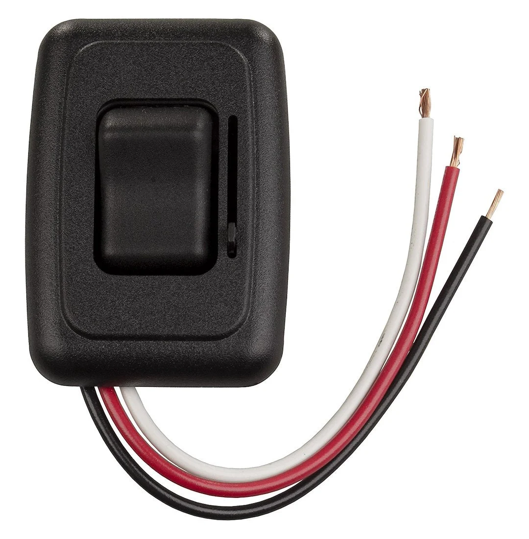 Jr Products LED Side Slide Dimmer Switch Black – Marine Electrical Replacement Part