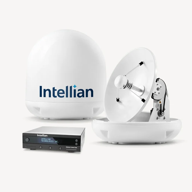 Intellian I4 Sat Tv 18' Dsh W/All America Lnb – Marine Boat Replacement Part