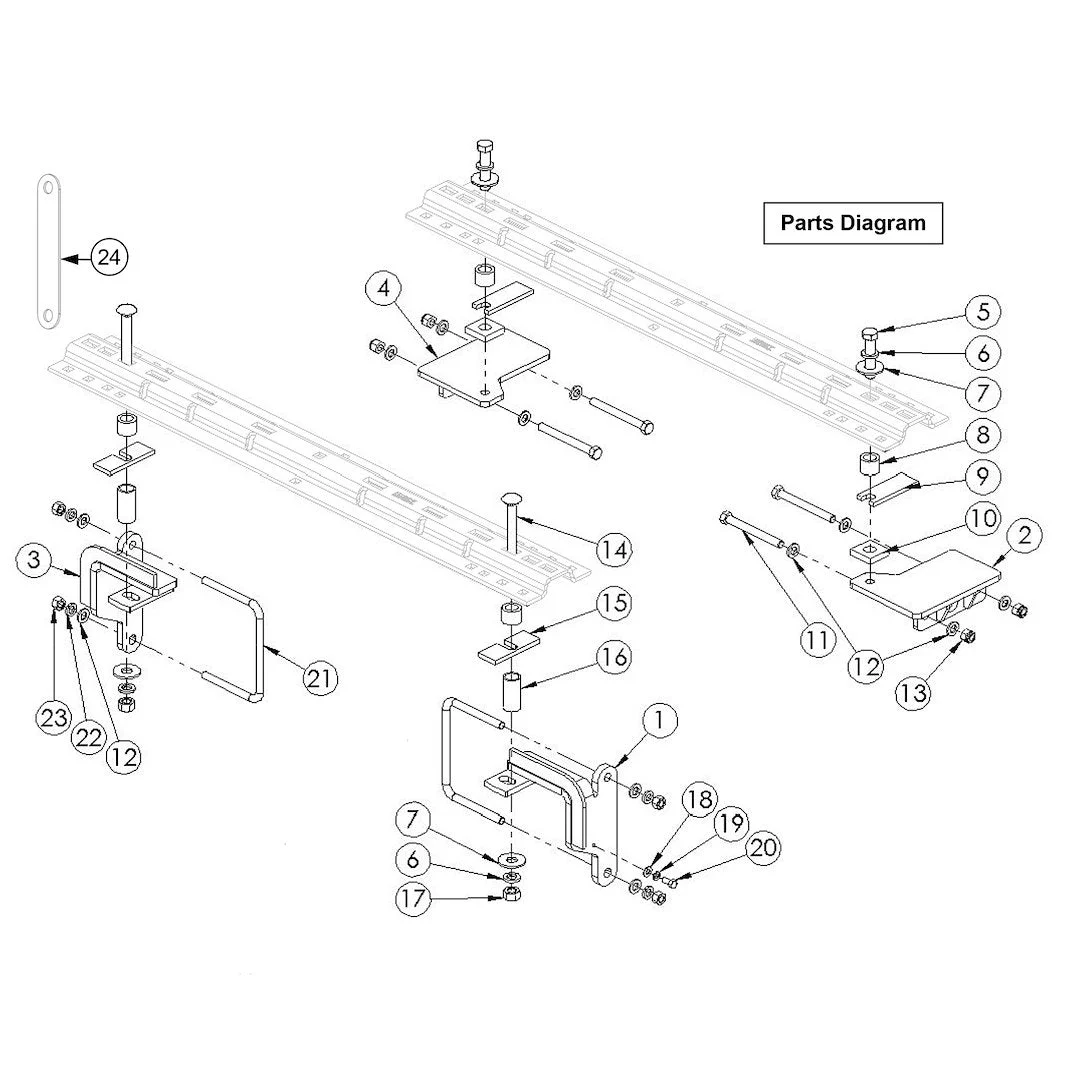Husky Towing Ram 3500 All '13-'17 Install Kit – Marine Boat Replacement Part