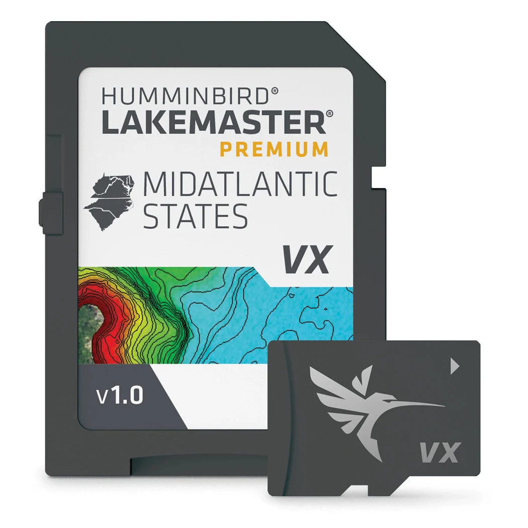 Humminbird Vx- Premium Mid Atl States – Marine Boat Replacement Part