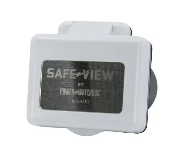 Hughes Auto 50A Smart RV Power Inlet - White – Marine Boat Replacement Part