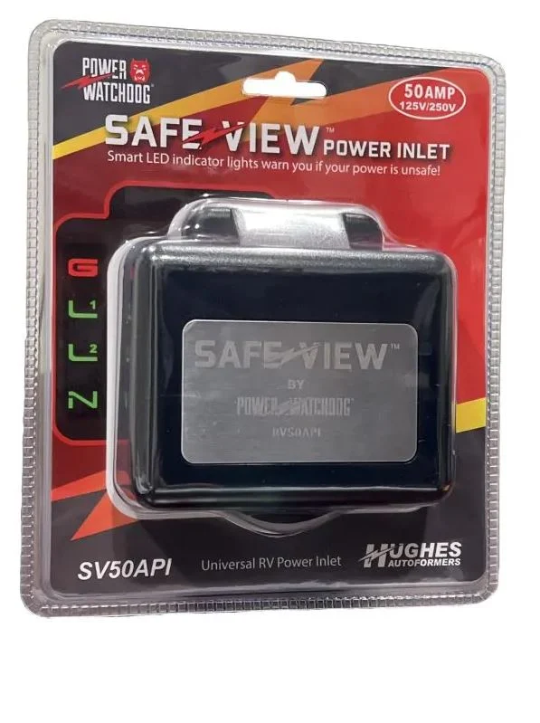 Hughes Auto 50A Safeview Smart Power Inlet – Marine Boat Replacement Part