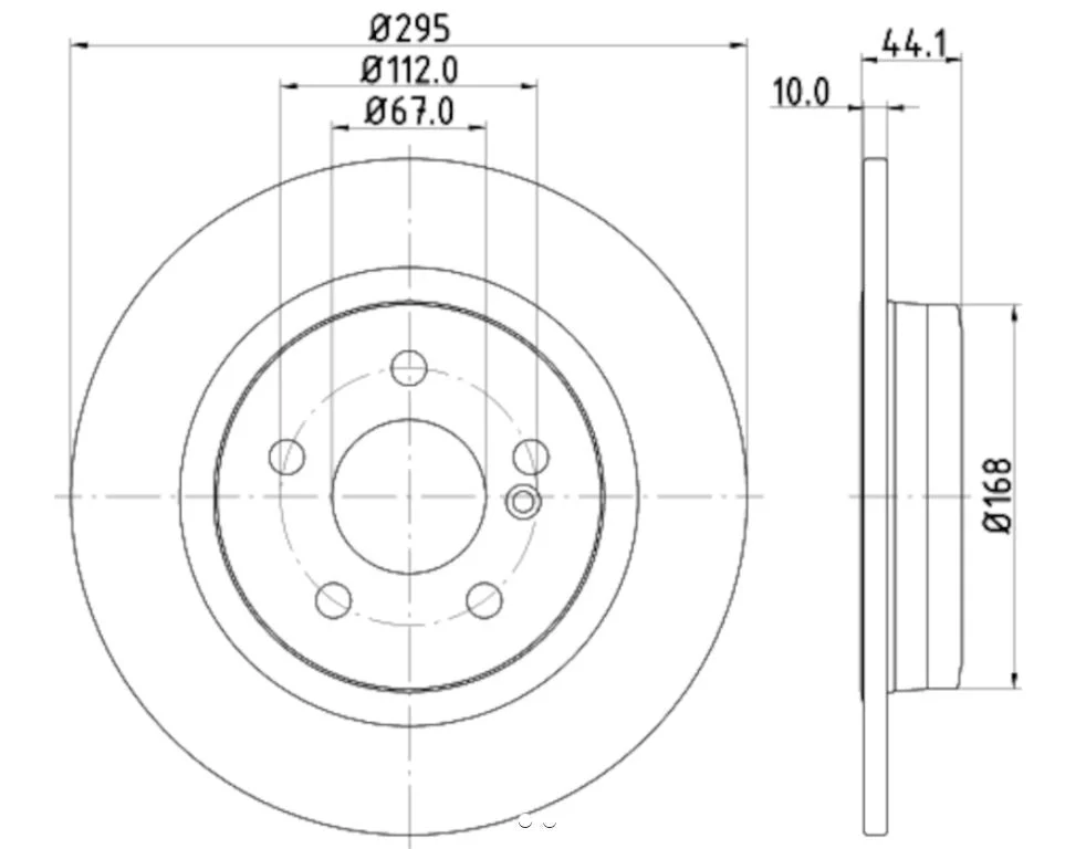 Hella Disc Brake Rotor High Carbon – Marine Boat Replacement Part