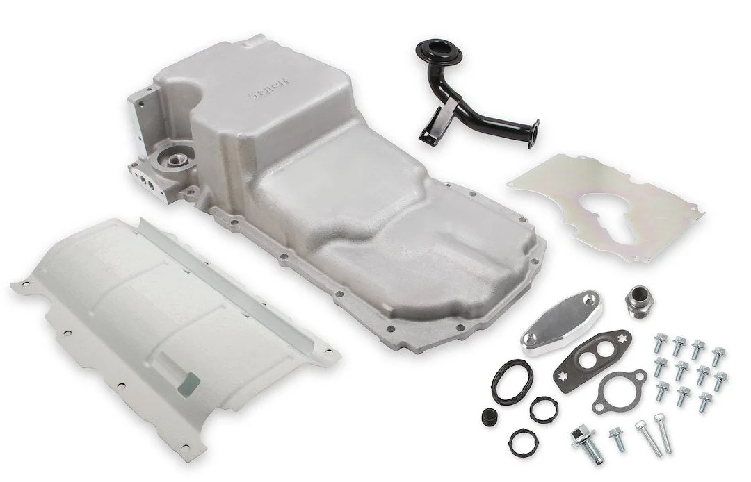 Holley Oil Pan Lt Retrofit - As Cast – Marine Boat Replacement Part