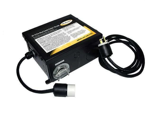 Go Power 30Amp Prewired T. Switch – Marine Electrical Replacement Part