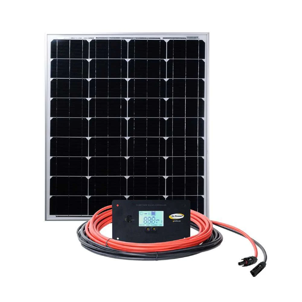Go Power Gp-Eco-80: 80 Watt Solar Kit With W – Marine Boat Replacement Part