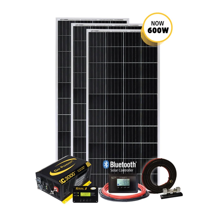 Go Power Solar-Extreme: 600 Watt Solar & Ic – Marine Electrical Replacement Part