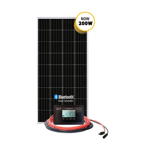 Go Power Overlander: 200 Watt Solar Kit With – Marine Electrical Replacement Part