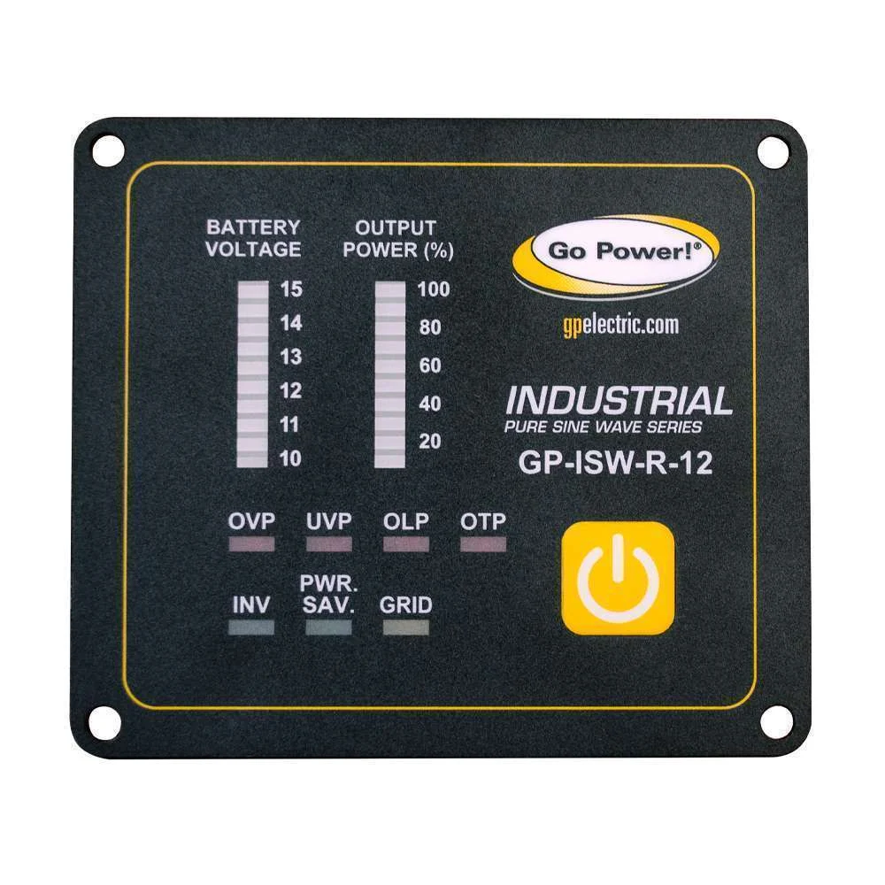 Go Power Gp-Isw-R-12: 12 Volt Isw Pure Sine – Marine Electrical Replacement Part