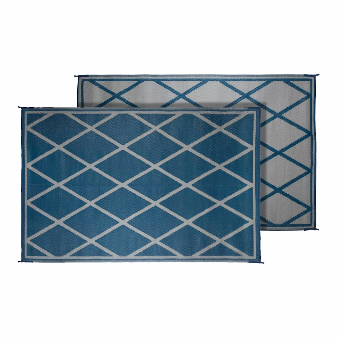 Faulkner Mat Diamond 8X20 Blue/Ivory – Marine Boat Replacement Part
