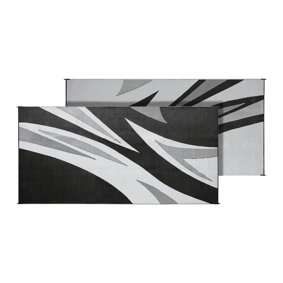 Faulkner Mat Summer Waves 8X20 Black – Marine Boat Replacement Part