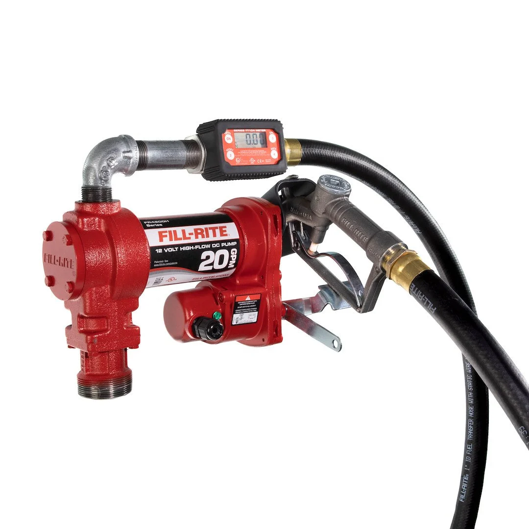 Fill Rite 12Vdc High Flow Pump With In-Line – Boat Pump & Plumbing Part