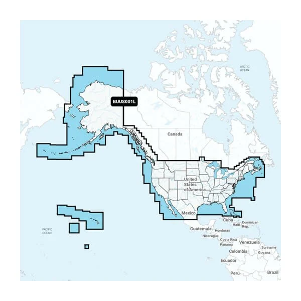 Garmin Elec. U.S. & Coastal Canada Built-In Char – Marine Boat Replacement Part