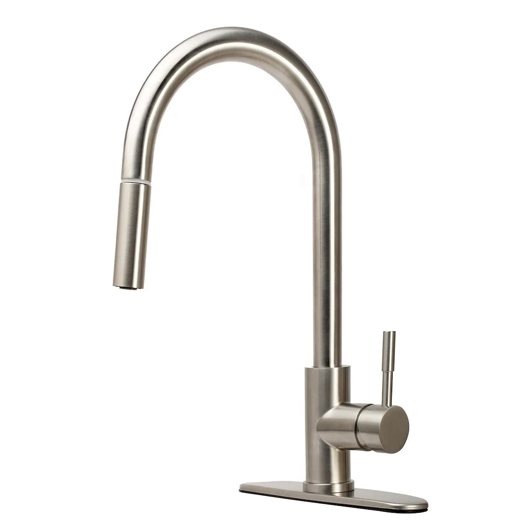 Dura Faucet Streamline Pull-Down RV Kitchen Fau – Boat Pump & Plumbing Part