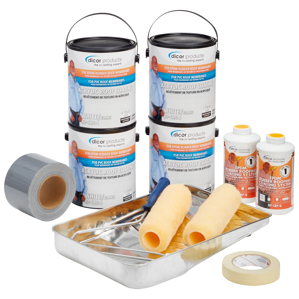 Dicor Corp RV Roof Renew Kit – Marine Boat Replacement Part
