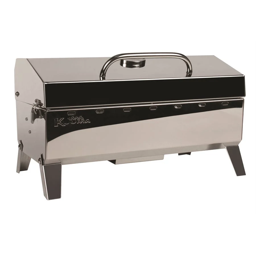 Camco Marine Grill-Stow N Go 160 Gas W/Therm &