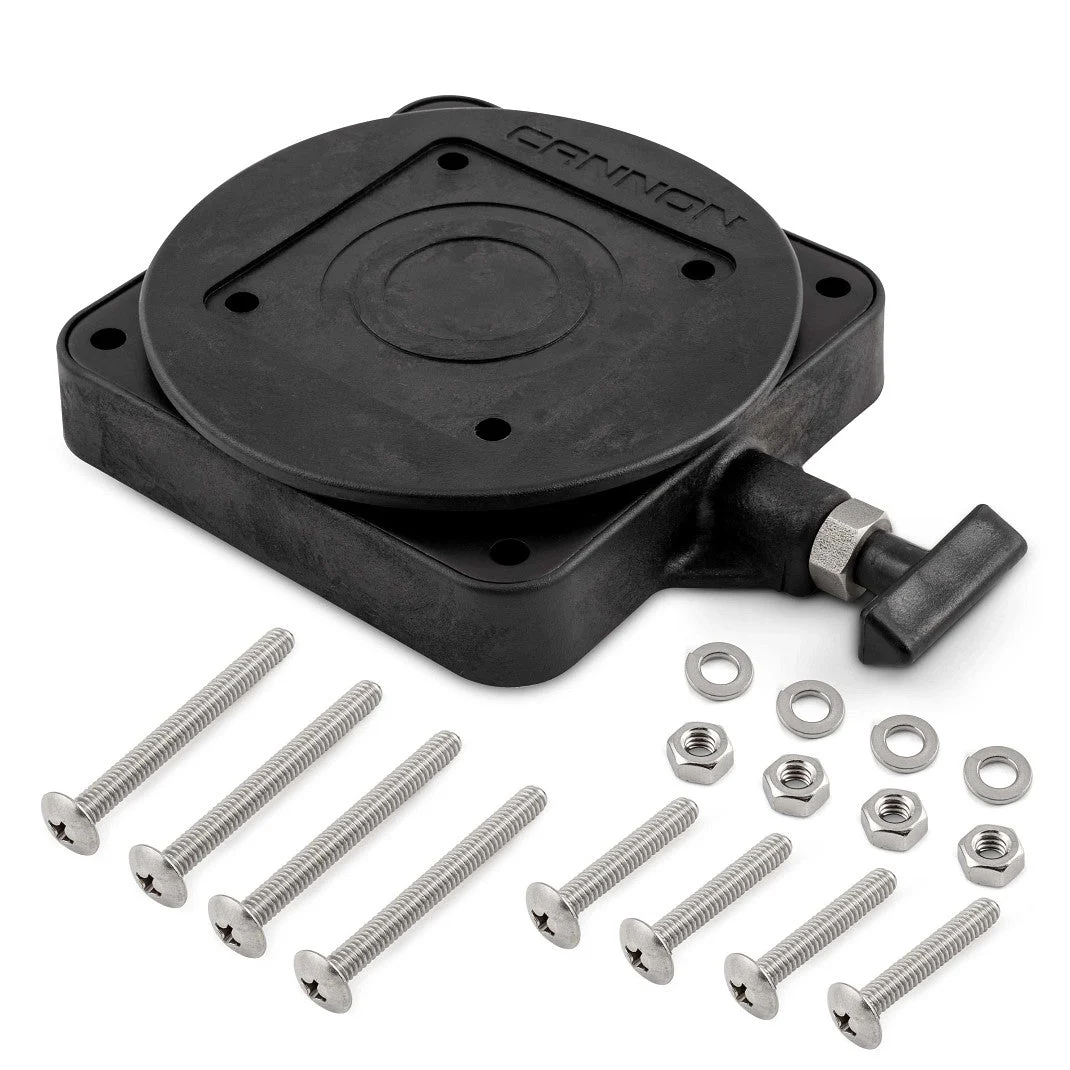 Cannon Low Profile Swivel Base – Marine Boat Replacement Part