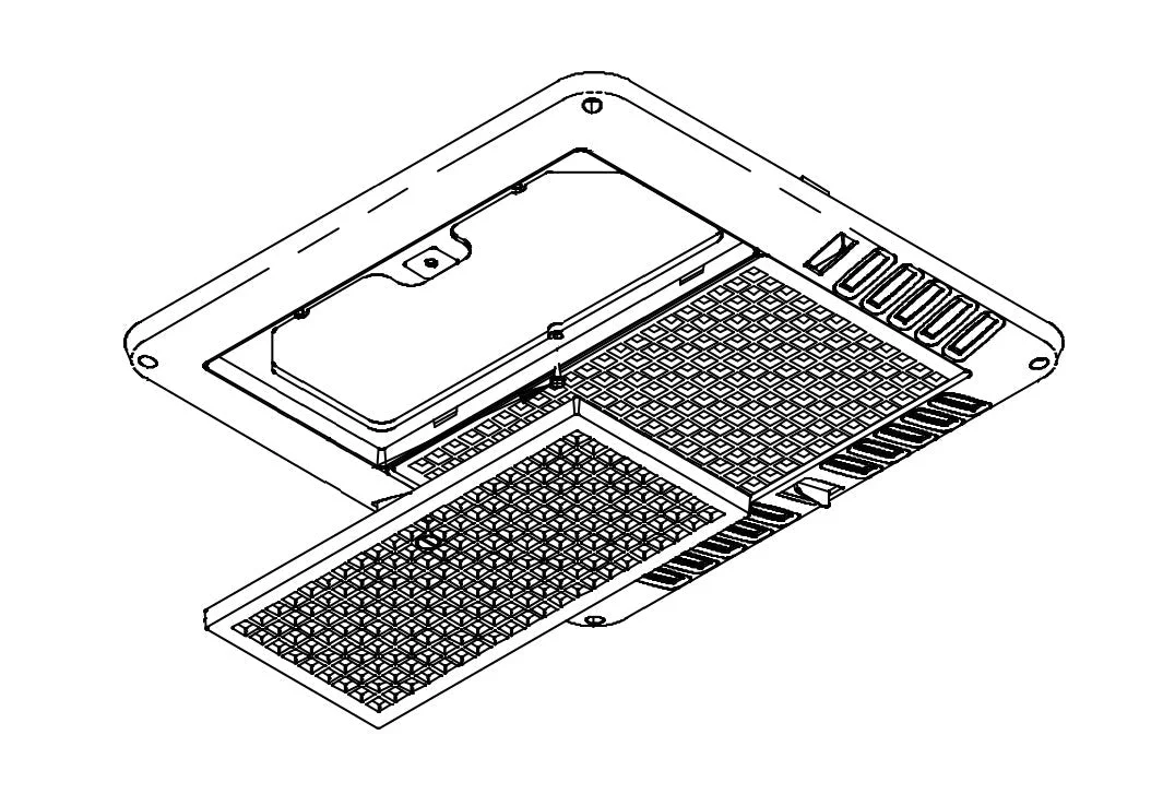 Coleman RVp Chill Grille Assembly – Marine HVAC Replacement Part