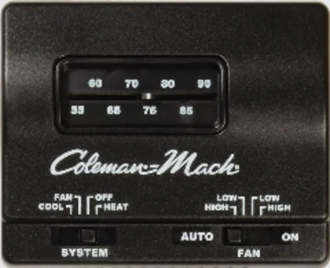 Coleman RVp Cool Only Thermostat Blacl – Marine Engine Cooling Replacement Part