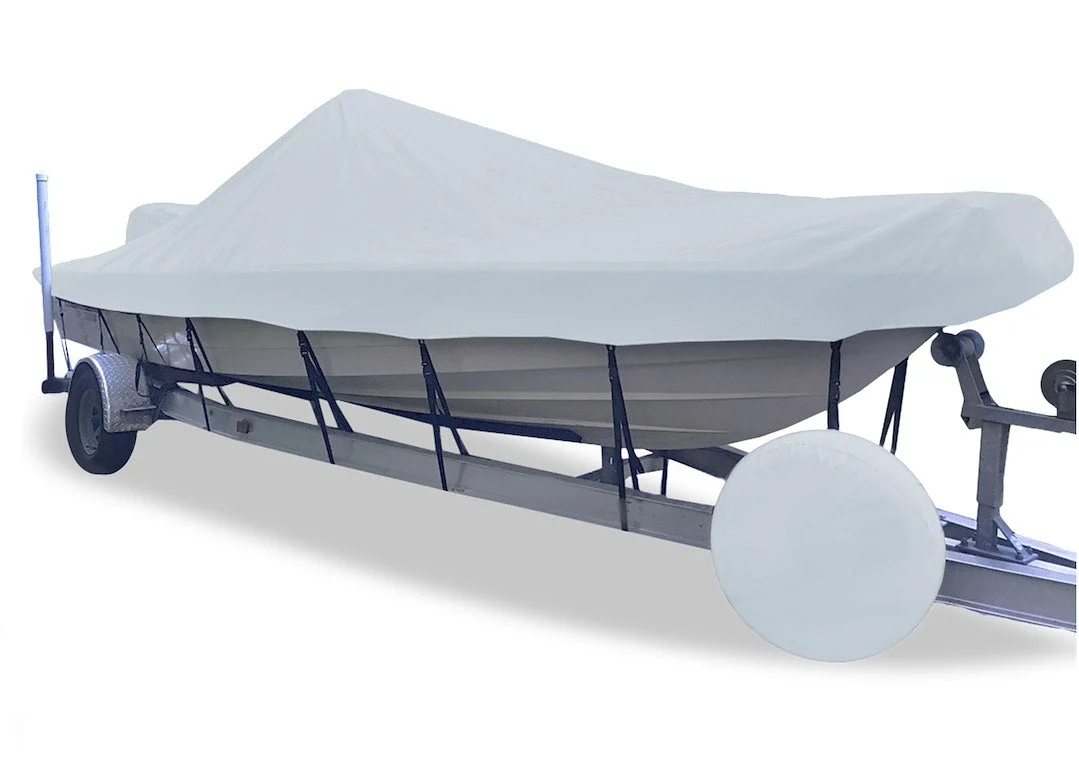 Carver Boat Cover Skiff-21 Pg Gray
