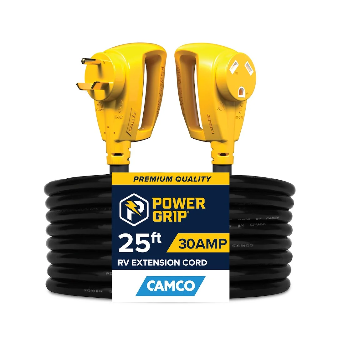 Camco Power Cord 30A 25' W/Han – Marine Electrical Replacement Part