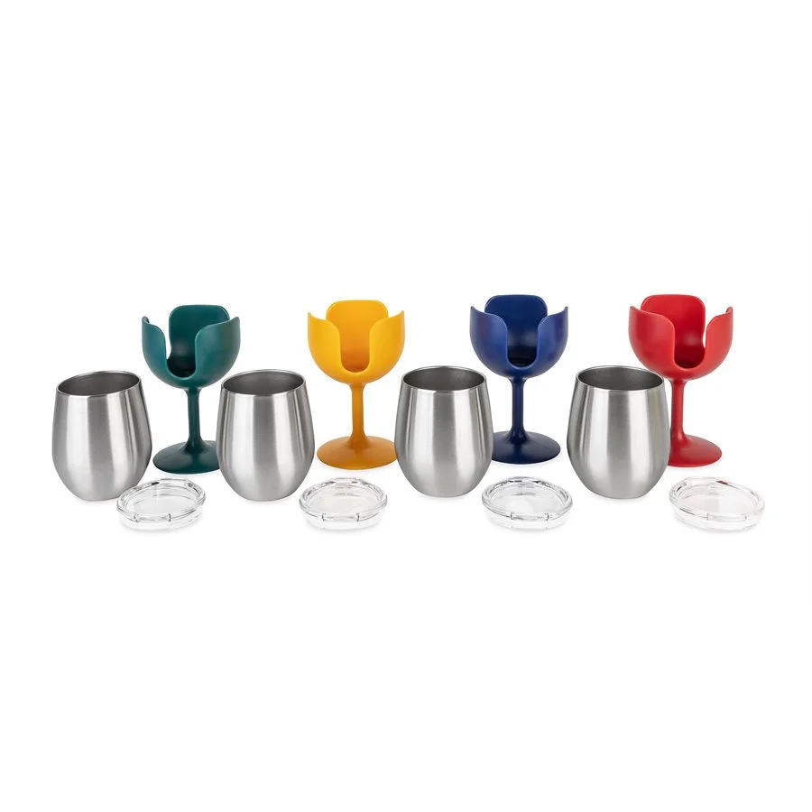 Camco Libatc Wine Tumbler 4-Pack 8Oz. ( – Marine Boat Replacement Part