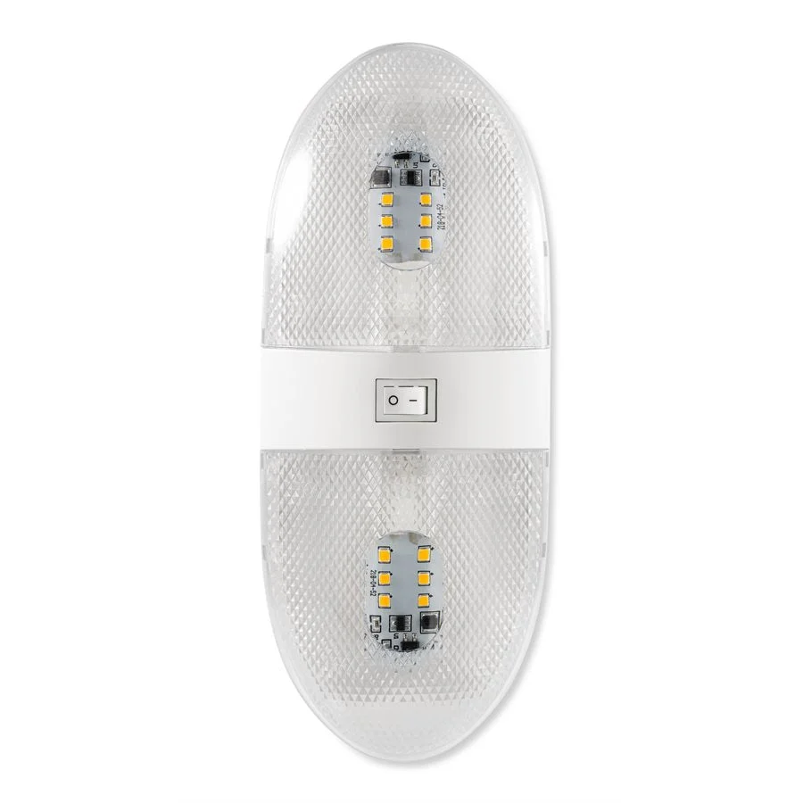 Camco LED Dbl Dome Lt 320Lm Csa – Marine Boat Replacement Part