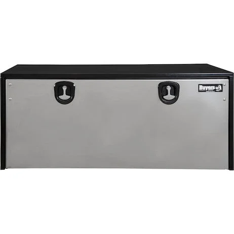Buyers Prod Blk Steel Box W/Polish Ss – Marine Boat Replacement Part