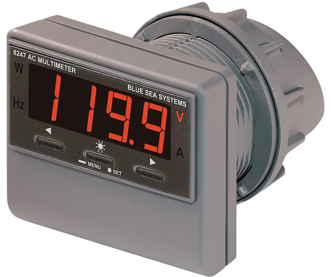 Blue Sea Meter Digital Ac Multi-Function – Marine Boat Replacement Part