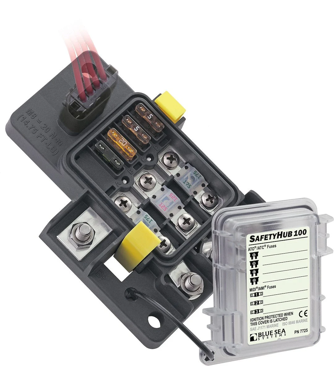 Blue Sea Module Safety Circuit 100 – Marine Electrical Replacement Part