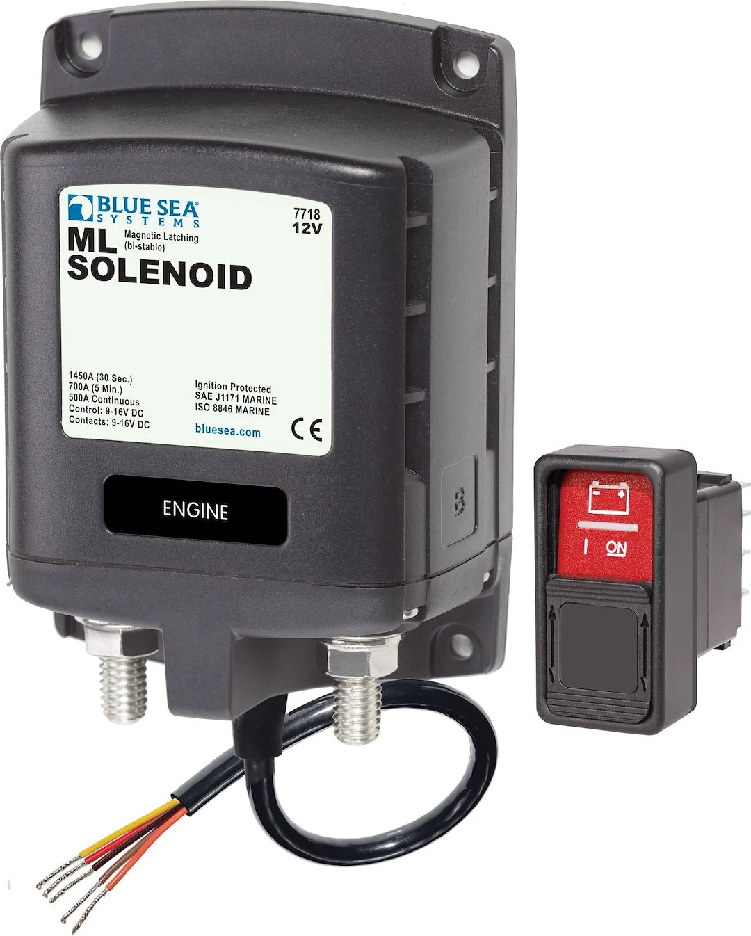 Blue Sea Solenoid Ml 12V – Marine Boat Replacement Part