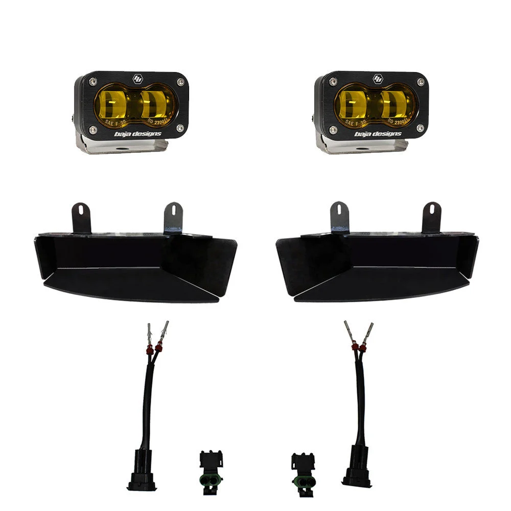 Baja Design Amber S2 Sae Fog Pocket Light Dodge – Marine Boat Replacement Part