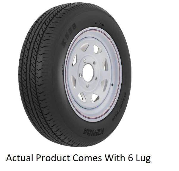 Americana St225/75R15 D/6H Spk Wh Str Kr – Marine Boat Replacement Part