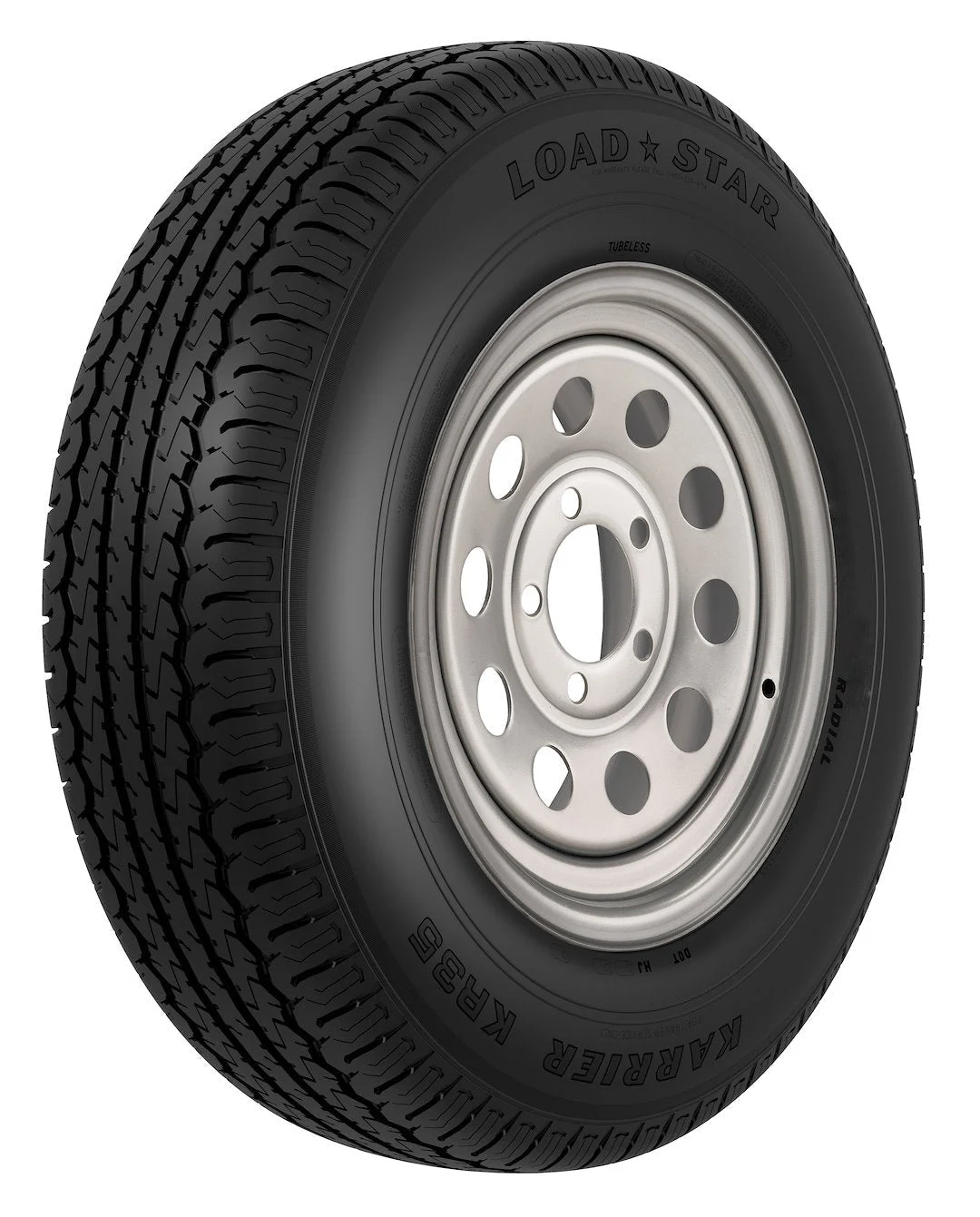 Americana St205/75R15 C/5H Mod Silver Kr – Marine Boat Replacement Part