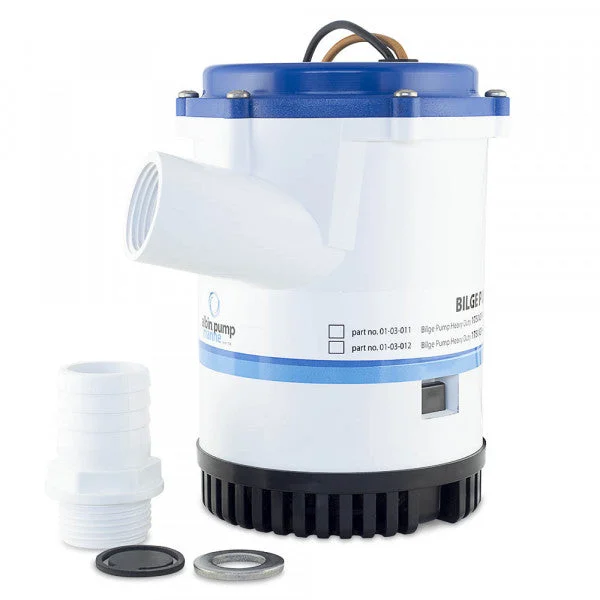 Albin Heavy Duty Bilge Pump 2250 GPH 12V – Marine Boat Replacement Part