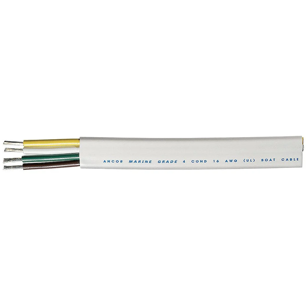 Ancor Trailer Cable 16/4 AWG (4 X 1mm2) – Marine Electrical Replacement Part