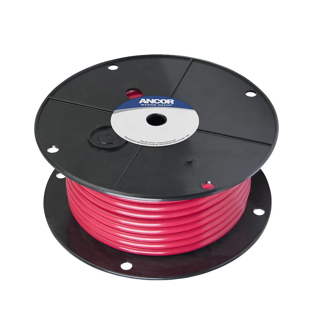Ancor 100' #4 Red Tinned Copper – Marine Electrical Replacement Part