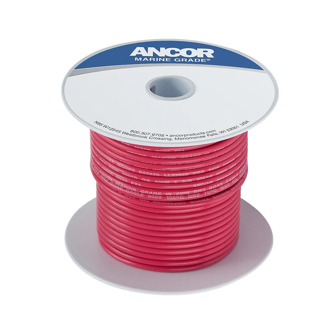 Ancor Tinned Copper Wire 16 AWG (1mm2) – Marine Electrical Replacement Part