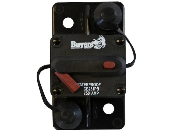 Buyers Prod Circuit Breaker 250 Amp Push-To-Tri – Marine Electrical Replacement Part